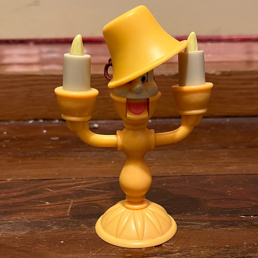 Beauty and the Beast Lumiere McDonalds Toy